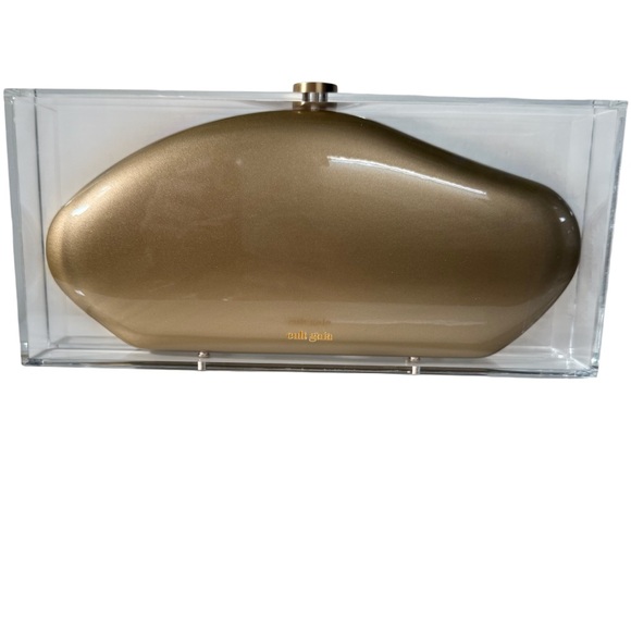 Cult Gaia Annika Clear Acrylic Clutch Bag - Picture 11 of 12